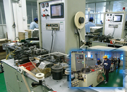 11) Taping (Inspect Capacitance, Leakage Current & Dissipation Factor Simultaneously)